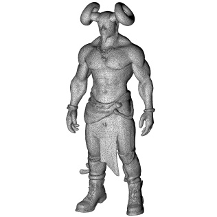 Mythic Horned Guardians – Fantasy Character Collection Kitbash - Model thumbnail 5