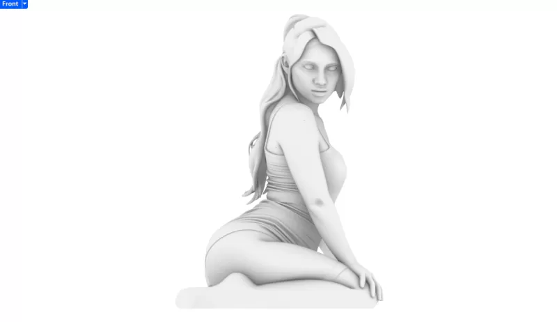 Setting Lady - Model preview 2