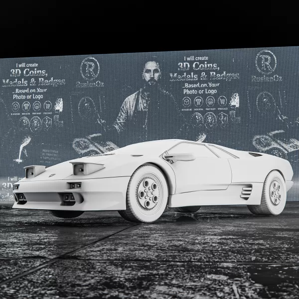 Lamborghini Diablo #RoZ - Model preview 8