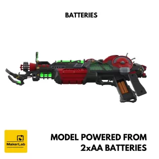 Ray Gun Mark II - CoD - Printable 3d model - STL files - Model thumbnail 10