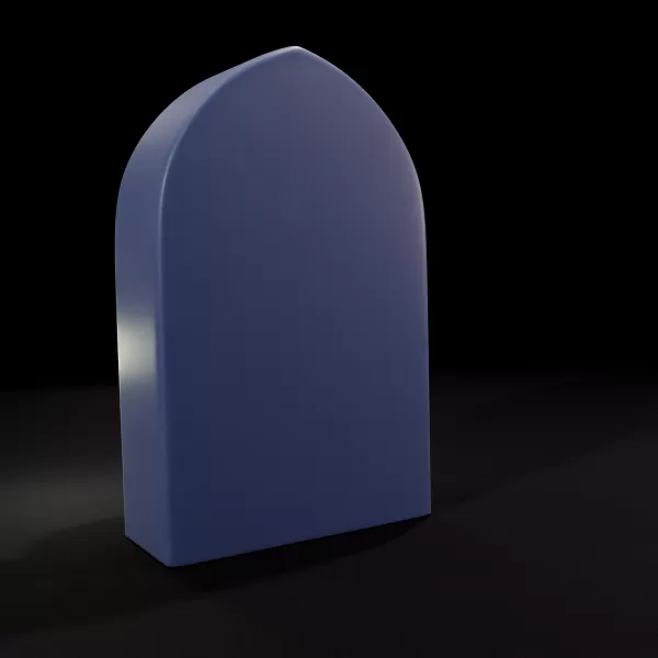 Saint Paul Relief Decorative Candle 3D Printable Model - Model preview 4