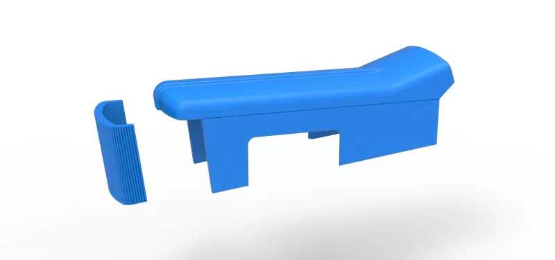 Hood of Pulling tractor Version 7 Scale 1:25 - Model preview 14