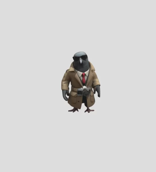 Spijoniro Golubiro - Model preview 1