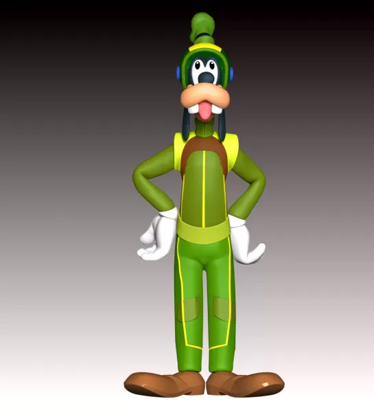 Goofy Fan Art - Model preview 7