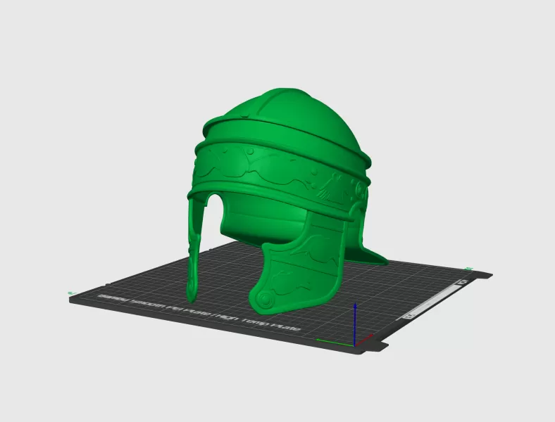Roman Legionary Helmet - Model preview 6
