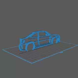 BMW - M2 F87 Wall Art - Model thumbnail 1