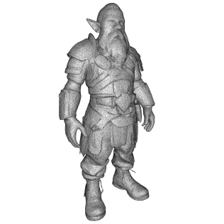 Stylized Elf Hero Pack – 10 Character Variants | Kitbash | - Model thumbnail 3