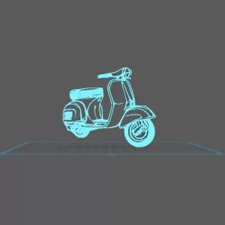 Vespa - Wall Art