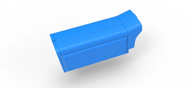 Hood of Pulling tractor Version 8 Scale 1:25 - Model preview 2