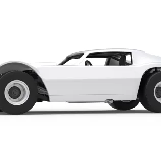 Vintage Dirt late model Race car Version 3 Scale 1:25 - Model thumbnail 2