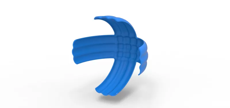 Braking Parachute for Dragster Version 4 Scale 1:25 - Model preview 1