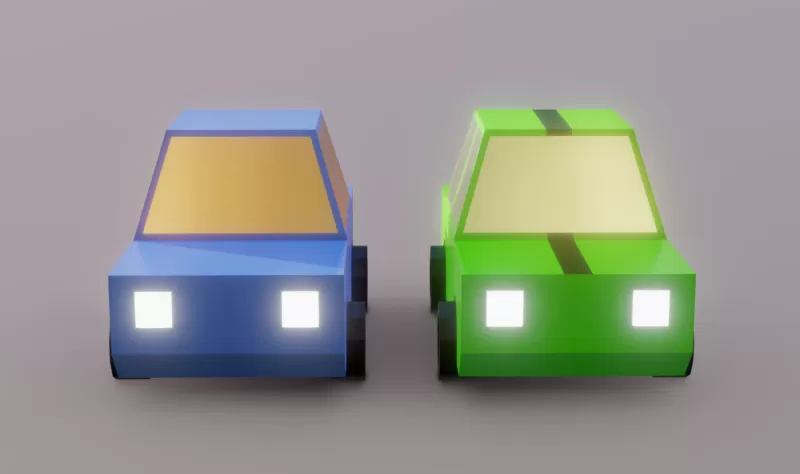 Low Poly Cars - Model preview 5