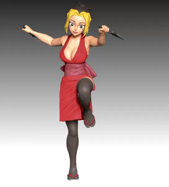 Makio - Demon Slayer Kimetsu no Yaiba - Model preview 3