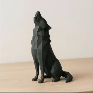 low_poly_wolf