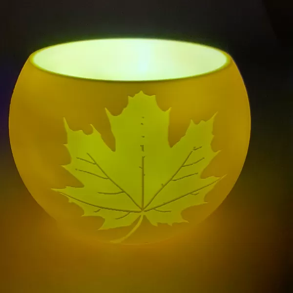 Storm-Light with autumn drawings - Model preview 1