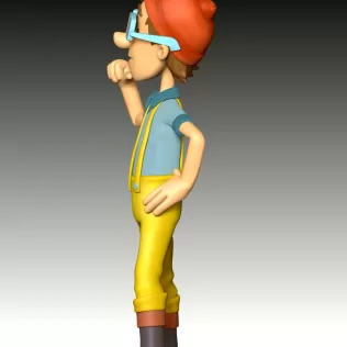 Captain Turbot Fan Art - Model thumbnail 7