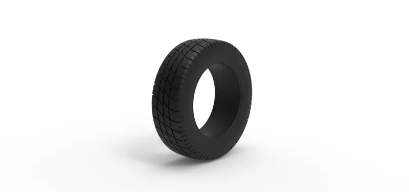 Race tire 10 Scale 1:25 - Model preview 2