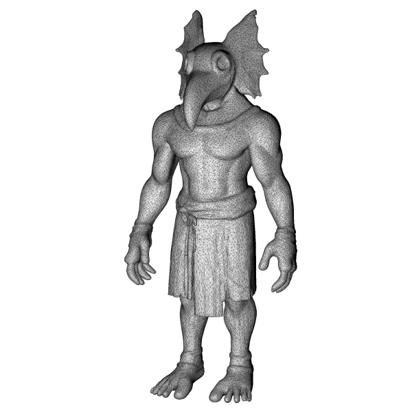 Fantasy Creature Kitbash Collection (High-Poly Character Pack) - Model preview 15