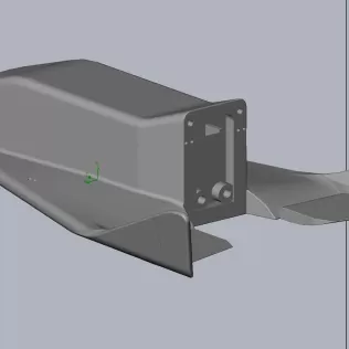 X-20 Dyna-Soar Spaceplane Rough Model - Model thumbnail 3