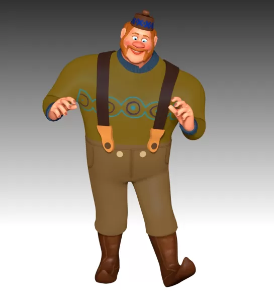 Oaken Frozen - Model preview 4