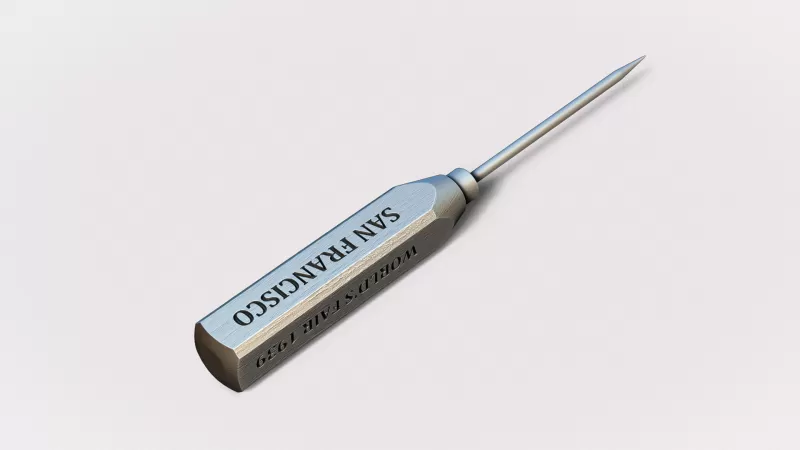 Vintage Ice Pick (1939 San Francisco World’s Fair) - Model preview 2