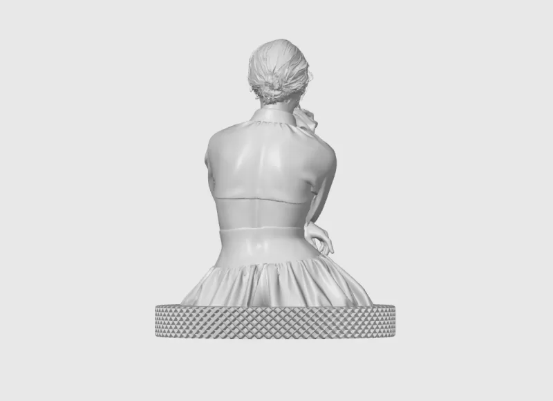 Natalie Portman 3D Bust Print - Model preview 8