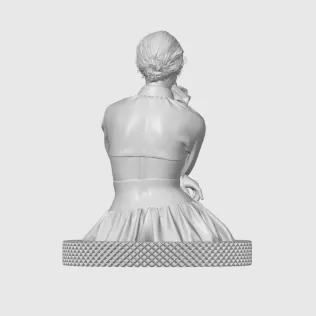 Natalie Portman 3D Bust Print - Model thumbnail 8