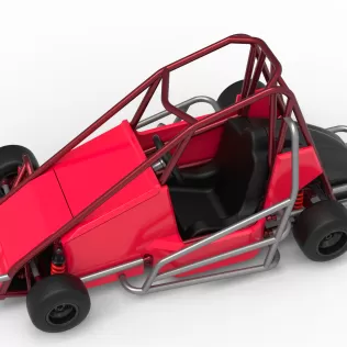 Quarter Midget Scale 1:16 - Model thumbnail 4