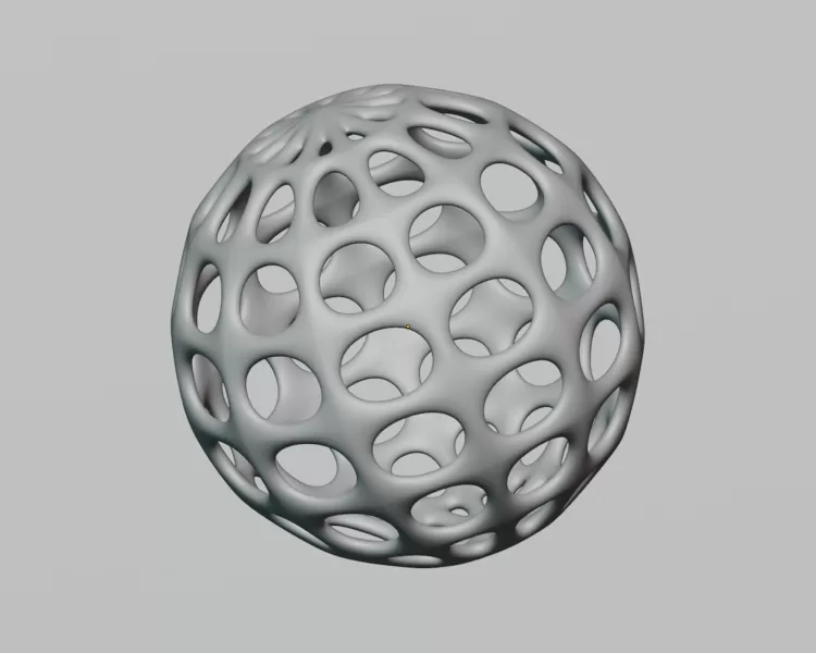 sphere ball - Model preview 6
