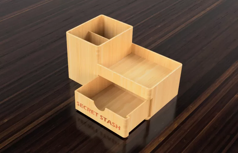 Desk Storage Organizer - Model preview 3