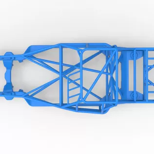 Frame of IMCA Stock car Scale 1:25 - Model thumbnail 8