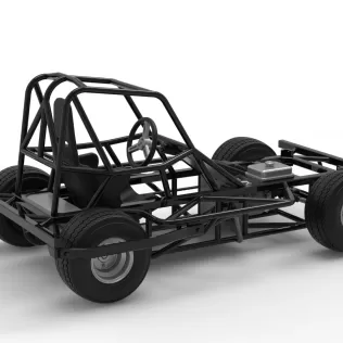 BriSCA Micro Formula 2 Stock Car Base Scale 1:16 - Model thumbnail 20