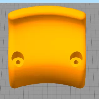 Helmet holder on wall - Model thumbnail 6