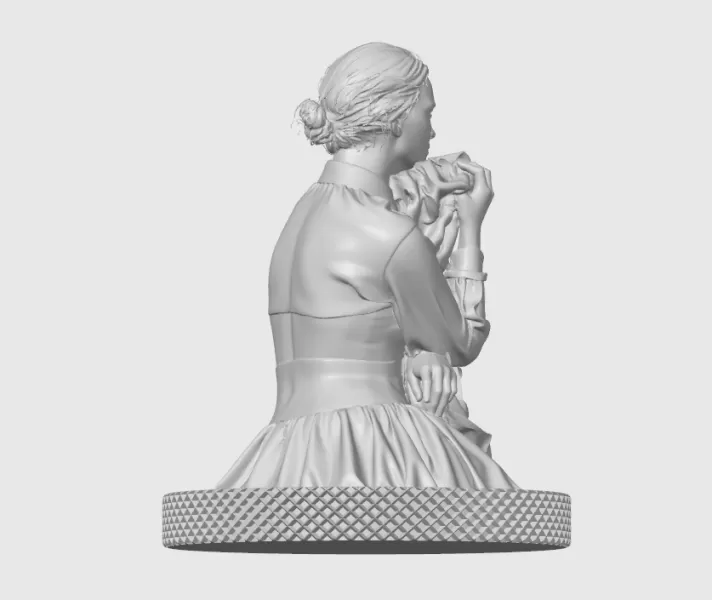 Natalie Portman 3D Bust Print - Model preview 9