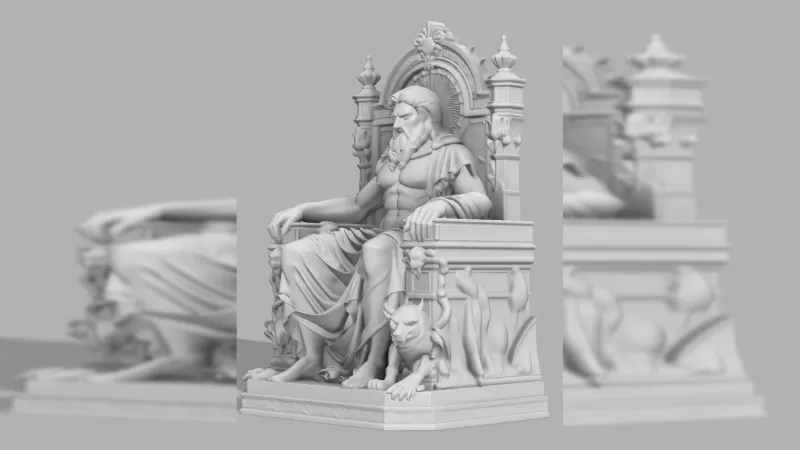 Hades - Lord of the Underworld - Model preview 4