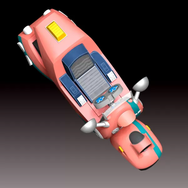 Liberty Scooter Paw Patrol - Model preview 3