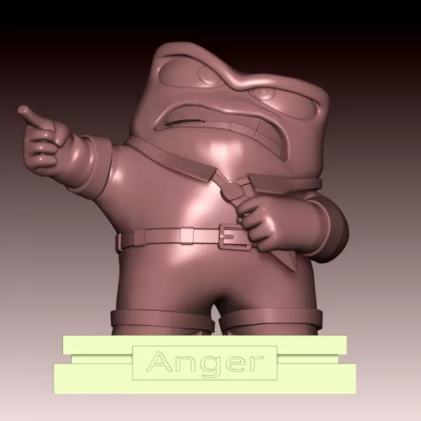 Anger Fan Art - Model preview 11