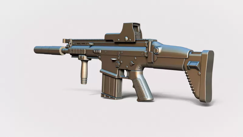FN SCAR #RoZ - Model preview 4