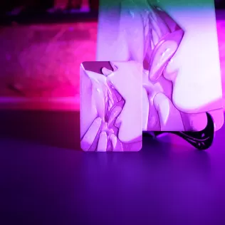 TONGUE PLAY GLOW (HueForge NSWF) 67x100mm - Model thumbnail 10
