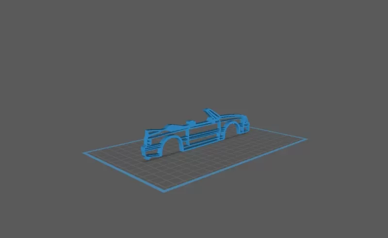 Ford - Mustang GT 1993 Wall Art - Model preview 2