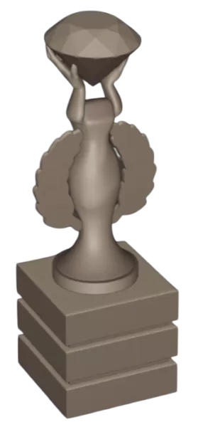 BEST OF THE YEAR 2025 TROPHY – PREMIUM EDITION - Model preview 6