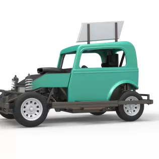 New Zealand Ministock car Scale 1:25 - Model thumbnail 2