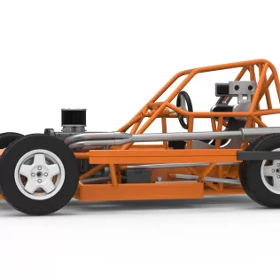 BriSCA Formula 2 Stock Car Base Scale 1:25 - Model thumbnail 2