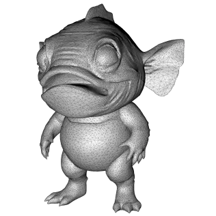 Sea Goblin Monsters – 10 High-Poly Kitbash Creature Pack - Model thumbnail 9