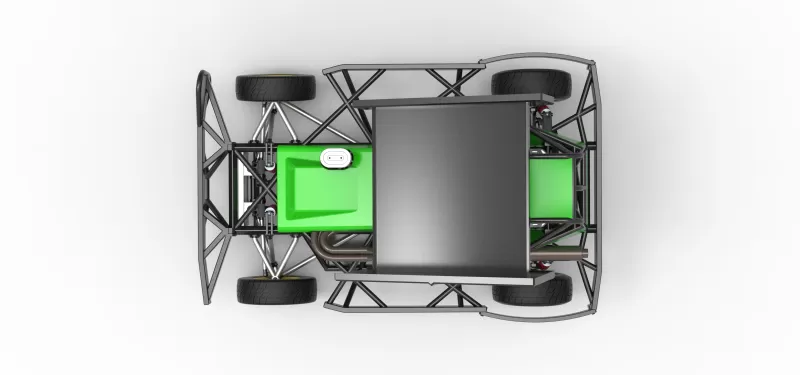 BriSCA Formula 2 Stock Car Scale 1:25 - Model preview 11