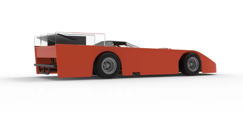 Vintage Asphalt Outlaw Super late model 1:25 - Model preview 21