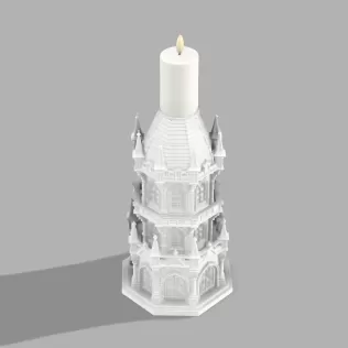 Gothic Candle Tower – Bastion - Model thumbnail 3