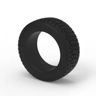 Offroad tire 141 Scale 1:25 - Model thumbnail 7