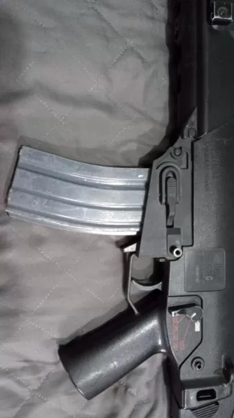 Airsoft G36 to M4 Magazine Adapter - Model preview 3