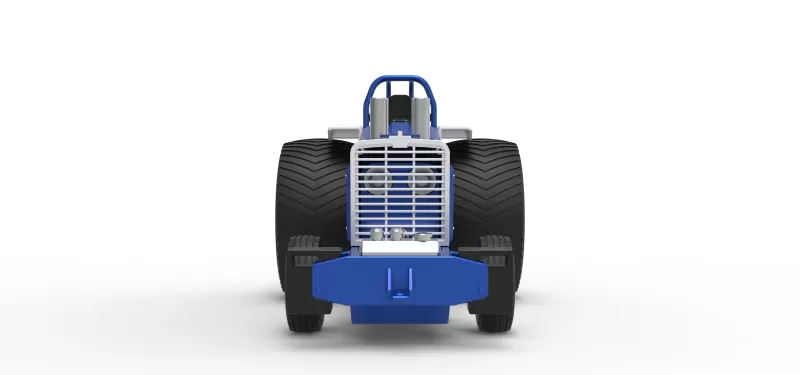 Pro Stock Pulling Tractor Version 5 Scale 1:25 - Model preview 6